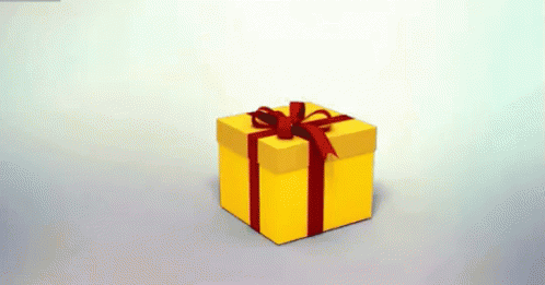 the present box is designed to resemble blue ribbon and has a bow at the top