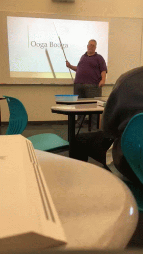 an image of a man giving a presentation