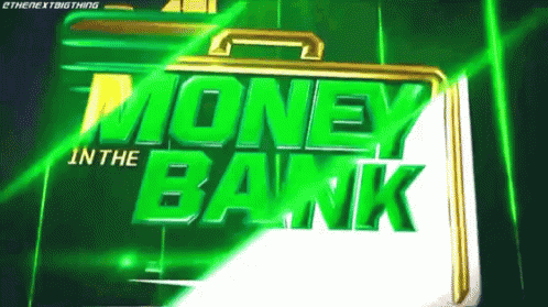 a movie title for money in the bank with a briefcase on it