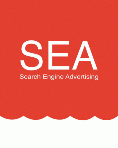 the sea search engine advertising logo