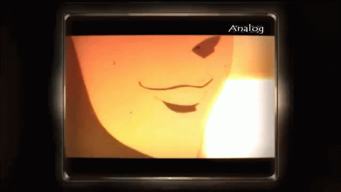 an analog television screen showing the animated character avatar arialia