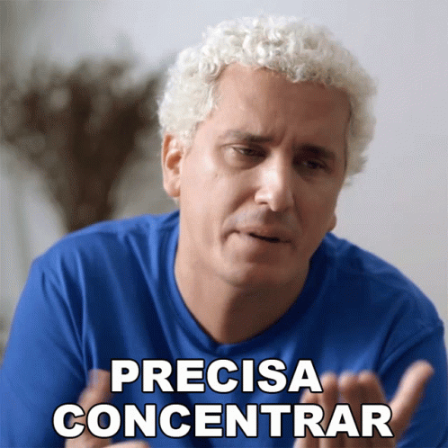 a man talking about preciosa concentrant with an orange shirt