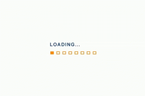 the loading menu is now displayed with text