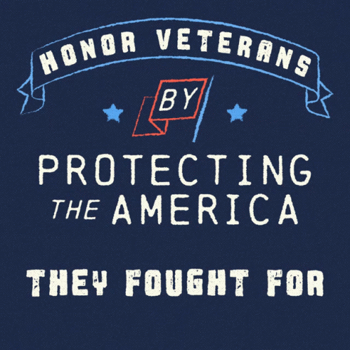a poster for the fourth annual donor veterans by protecting the america