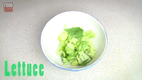 green tissue in a bowl with a white background