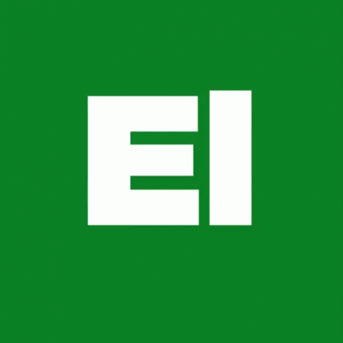 an ei logo with the word e on it