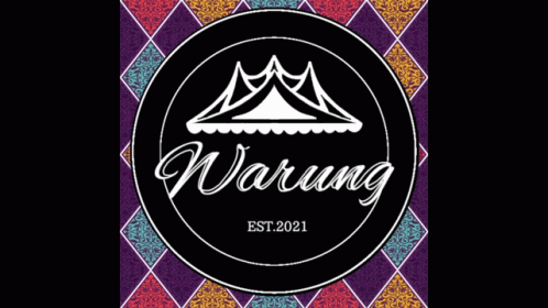 a black logo for the marquee of waxing with mountains in the background