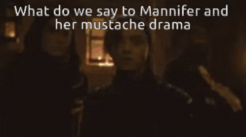 an advertit for the tv show what do we say to manniffer and her muchache drama