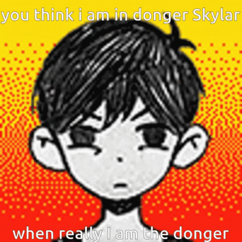 a picture with text in it that reads, you think i am in danger skyler when ready, i am the longer we look