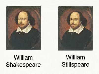two framed paintings depicting shakespeare and william shakespeare
