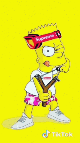 a drawing of homer simpson with glasses and a guitar