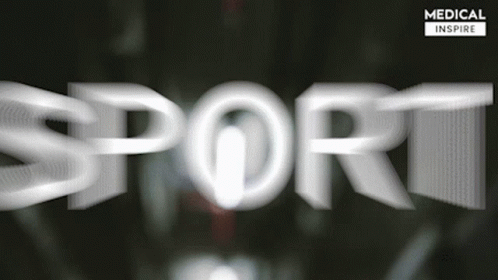 blurry image of sport word on glass