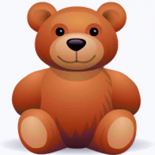 the image of a blue teddy bear is shown