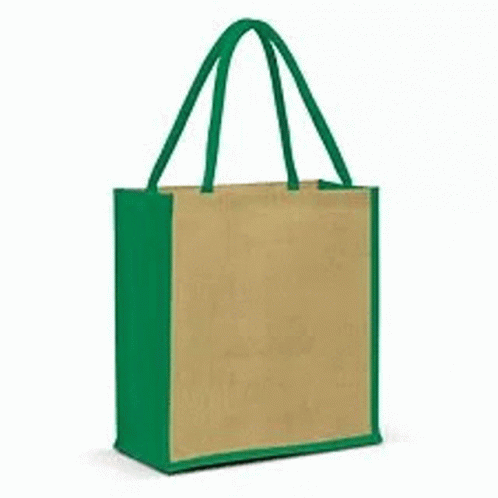 an open shopping bag on a white background