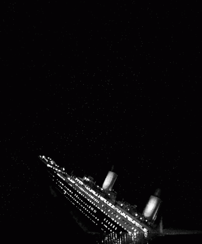 a large cruise ship in the middle of the night
