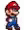 a blurry image of a man with a blue helmet