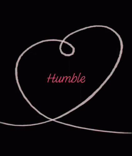 a wire connected to the shape of a heart with the word humble