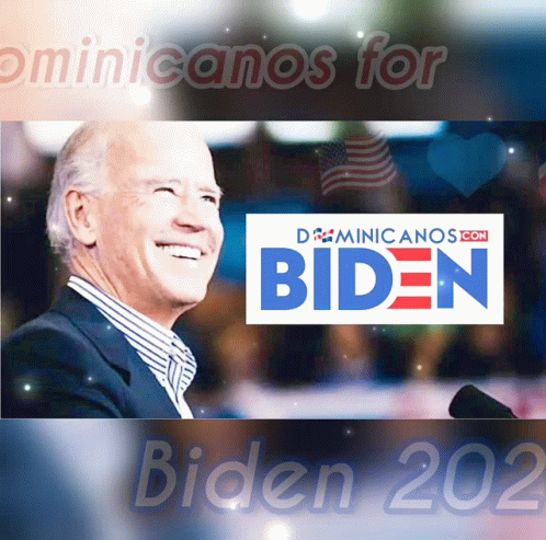 the presidential candidate in a campaign for biden