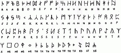 the upper case of an ancient language