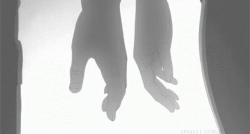 hands on top of white surface with white light