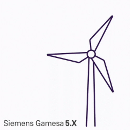 an image of a wind turbine against a white background