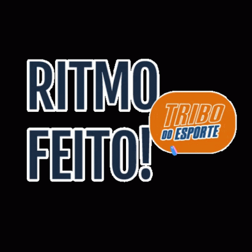 the text ritmo fetto on a black background
