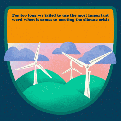 the text below shows that windmills will be used for wind - generating projects