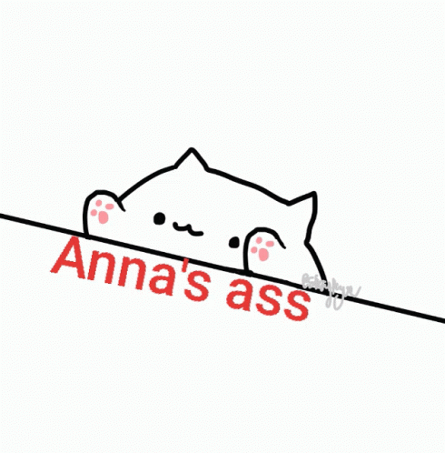 an image of a cat sitting on the word'ama ass '
