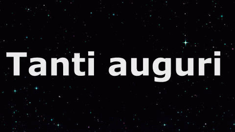 the text tanti aguri written on a starr background