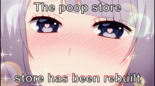 a picture of a woman's eyes with the caption ` i was the pop store store has been repultted '