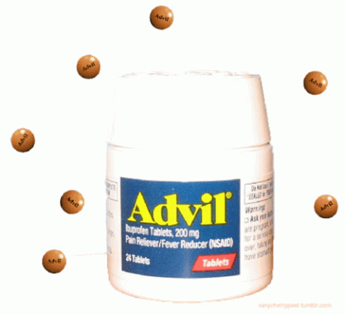 a close up of a small bottle of advri