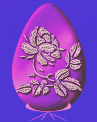 there is an image of a decorative easter egg