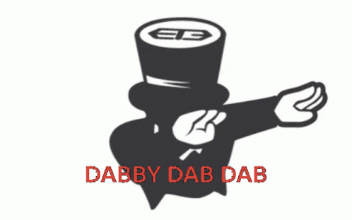 an illustration of the logo for baby dab dab