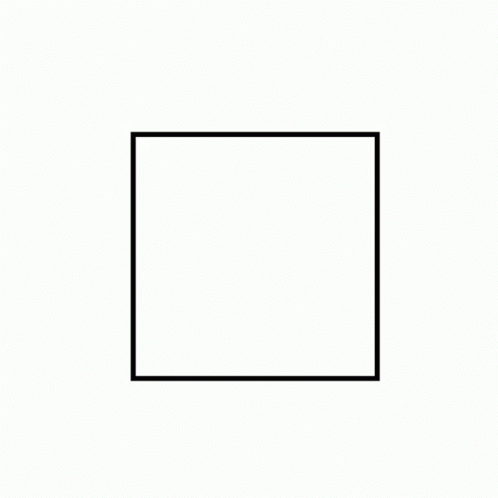 a line drawing of a square on the ground