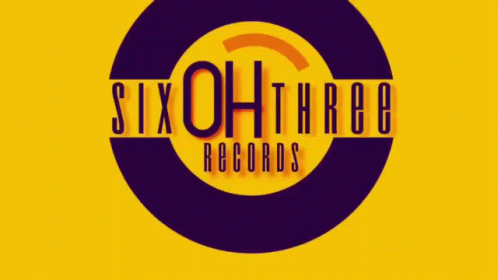 the text sixh three records is shown above a blue background