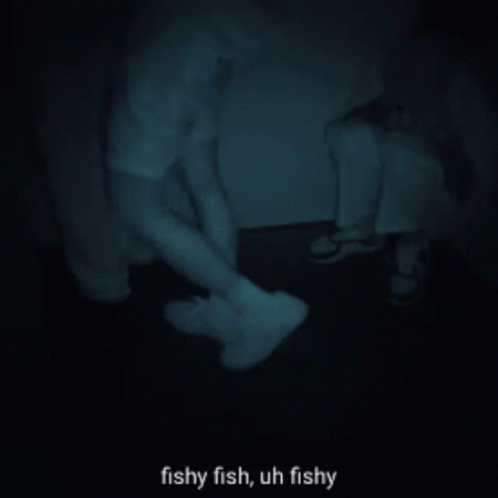 an image of people using fish as fish