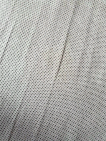 a close up view of some fabric material