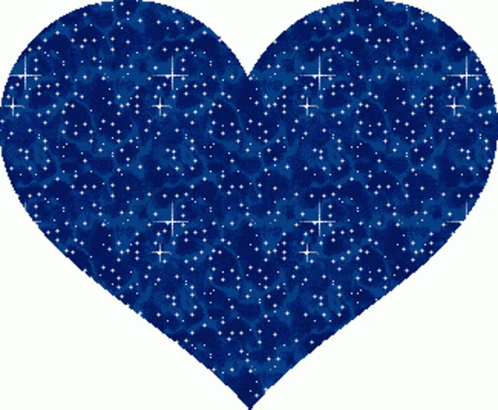 a big heart shaped brown color with several different stars