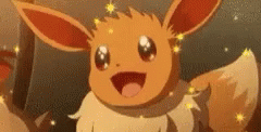 the pokemon pikachu is blue with stars