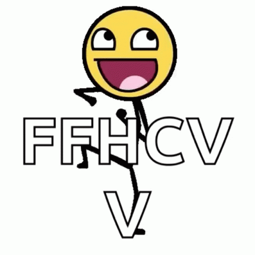 the word'fhi cvv'appears with an upside down smiley face