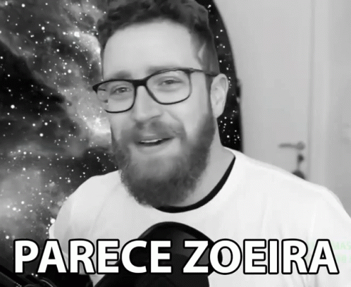 a man with a beard and glasses has text about the message parece zoreria