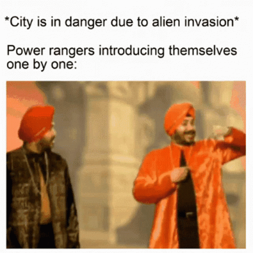 the caption reads, city is in danger due to alien imitations