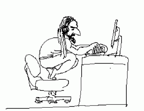 a person is sitting on a couch using a computer