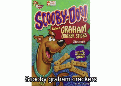 the package contains a picture of scooby - doo er sticks