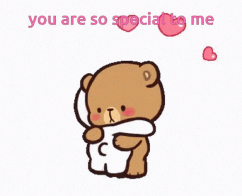 you are so special to me teddy bear greeting card