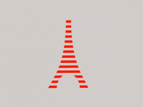 an illustration of the eiffel tower on top of a large tower