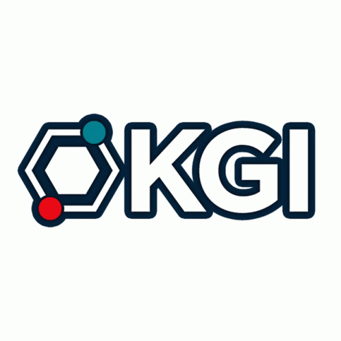 the word okgi with two balls in each of the letters