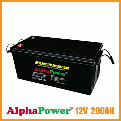 an automobile battery from the nd alpha power