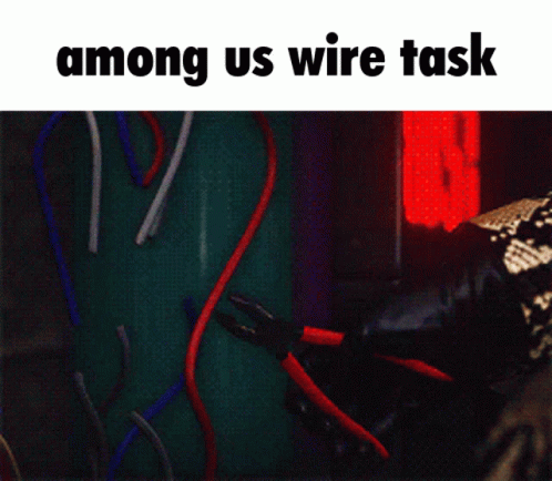 a large collection of electronic cords next to a wall
