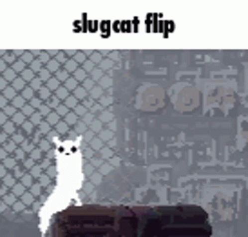 the cover of sugitf cat flip showing a cat with his head resting on a pile of luggage